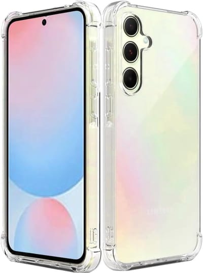 Hoesje Geschikt voor Samsung Galaxy A17 5G - Transparant - Casemania Anti-shock Back Cover - Extra Stevig Val en Stootbescherming Telefoonhoesje