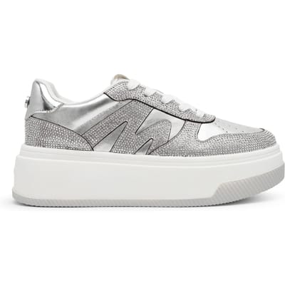 Steve Madden Dynamo-r Sneakers Silver Taglia: 39 | Sneakers Outlet | Donna | Grigio