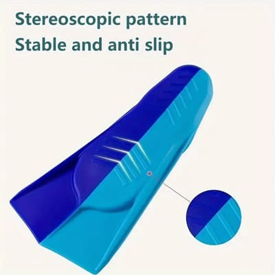 Nivard Zwemvliezen Voor Kinderen & Volwassenen - Flippers - Zwemflippers - Snorkelset - Blauw - Maat XS