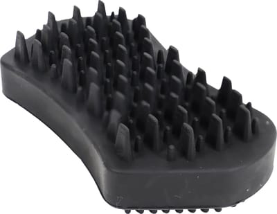 Boon hondenborstel massage zwart 24 x 9,5 x 3,3 cm