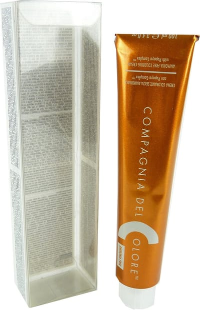 Compagnia del Colore  Haarkleuring Permanente Kleuring Crème zonder ammoniak 100ml - 09.21 Very Light Ice Blond / Sehr Helles Eis Blond