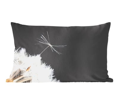 Sierkussens - Kussentjes Woonkamer - 50x30 cm - Bloem - Paardenbloem - Plant