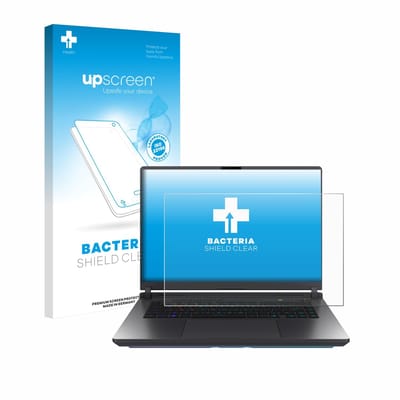 upscreen - Screenprotector voor ASUS ROG Strix G16 2025 - Folie Beschermfolie transparant antibacterieel