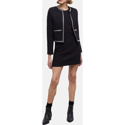 The Kooples Sleeveless Dress With Chains Black Maat: 34 | Mini Jurken Outlet | Dames | Zwart