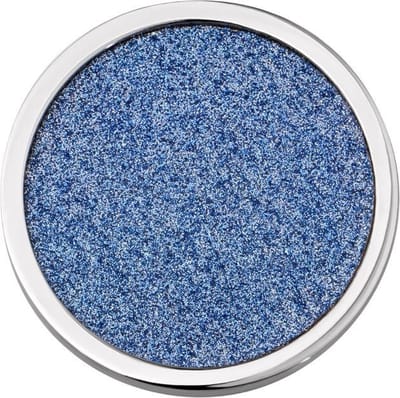 Quiges - Munthouder Munt 33mm RVS Glitters Blauw - EPR082