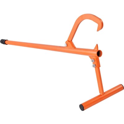 Timberjack 46,5 inch Heavy Duty Houtlifter Metalen Handvat voor Hout met Max. 15  Diameter