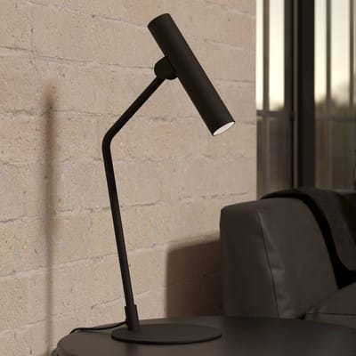 EGLO Almudaina Tafellamp - Bureaulamp - LED - 49,5 cm - Zwart - Staal