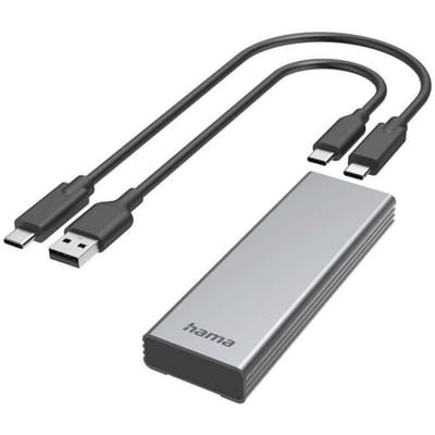 Hama 00200764 Externe behuizing voor M.2 PCIe NVMe SSD