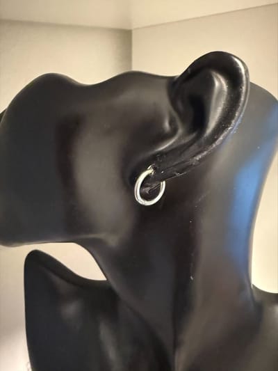 zilverkleurige oorringen | | Make up | Parfum | Moederdag | Verjaardagscadeau| Cadeautje| Valentijnsdag| Kado | sieraden | vaderdag | oorbellen | oorsieraden