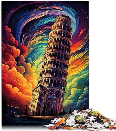 Houten Legpuzzel - Puzzelspel Volwassenen - Ontspanning Thuis - Precisie Pasvorm - 50x75 cm - Gekleurd