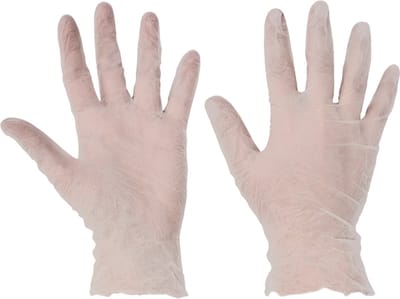 Cerva RAIL non-powed vyl handschoen (bx=100pc) 01090039 - Licht - 9