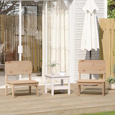 vidaXL - Tuinstoelen - 2 - st - 60x52,5x72 - cm - massief - grenenhout