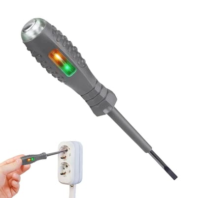 Spanningstester Schroevendraaier - Elektrische Pen - Veilig Elektra Testen - Magnetische Punt - 16.8 cm - Prefix