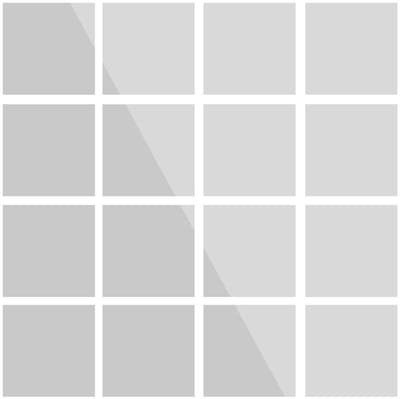 Dailygoods- Spiegeltegels Zelfklevend - 16 Stuks - Muurstickers - Plakspiegels - Decoratie Woonkamer/Slaapkamer - 15x15 cm - Hoge Kwaliteit - Muursticker