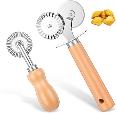 Dailygoods - 2 Stuks Gebak Wielsnijders voor Thuis Bakplezier