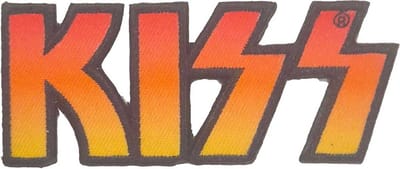 Kiss - Cut-Out Logo Patch - Multicolours