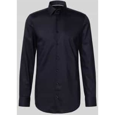 Slim fit zakelijk overhemd met extra lange mouwen, model 'HANK'