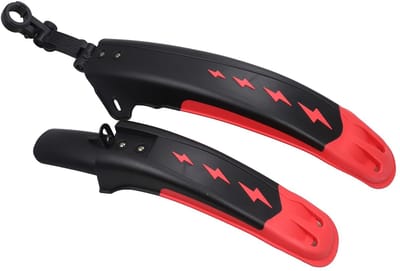 Dailygoods- Modderguard - 2-delige Set - Geschikt voor 24-29 Inch Fietsen - Hoogwaardige PP Materiaal - Schokbestendig - Duurzaam en Lichtgewicht - Fietsbeschermer