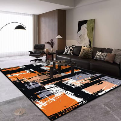 Modern Abstract Tapijt Groot Woonkamer Licht Luxe Bank Antislip Kleed Wasbaar Balkon Decoratie Kleed Kinderkamer Mat 140*200cm