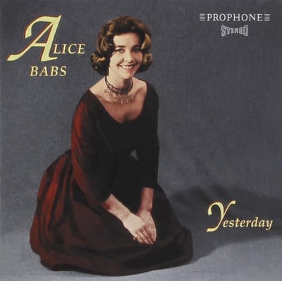 Alice Babs - Yesterday (CD)