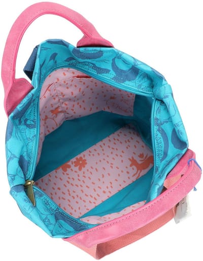 Fritzi aus Preußen shopper rugzak Fritzi x Frida Kahlo Fritzi Ju Limited Frida Heads turquoise