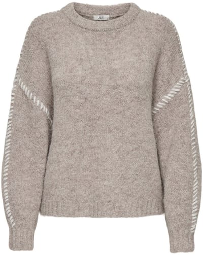 JDY - JDYZOEY LIFE L/S ON STITCH PULL KNT Dames Vest