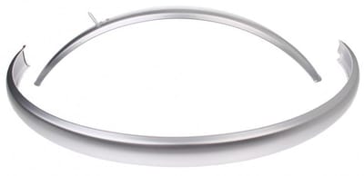 Spatbord set v+a 24 zilver