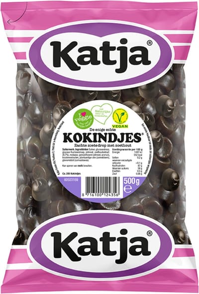 Katja kokindjes snoep - 500 gr