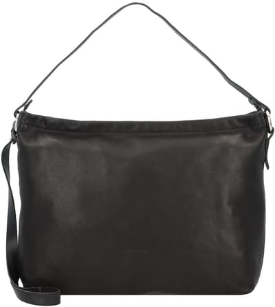 Harold's Nabuku Schoudertas Leer 39 cm - Dames - schwarz