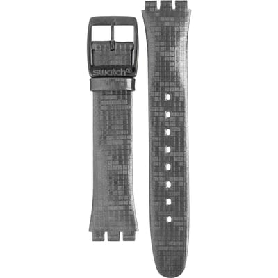 Swatch Irony - Medium - YL AYLM700 YLM700 London Smoke band