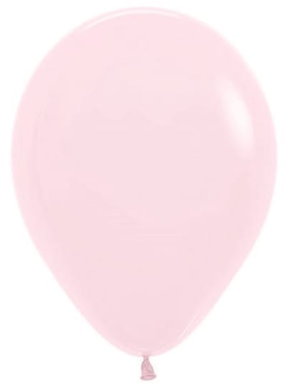 Latex ballonnen rond - Sempertex - Pastel Matte Pink 609 - 50 stuks - 5 inch