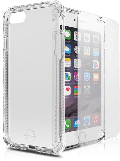 ITSKINS Hoesje geschikt voor Samsung Galaxy S25 Edge Telefoonhoesje Flexibel TPU | ITSKINS Level 2 SpectrumClear R Backcover Shockproof | Schokbestendig Galaxy S25 Edge Telefoonhoesje | Anti Shock Proof - Zwart