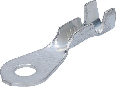 Pak met 10 klauwkabelschoenen ringvorm KKS1,5-M3-12 klauwen 0,5-1,5 mm² M3 vertind messing