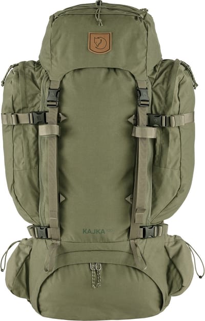 Fjällräven Trekkingrugzak Rugzak Singi Kajka 100 Backpack Green Groene