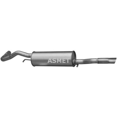Geluiddemper achter ASMET 06.011