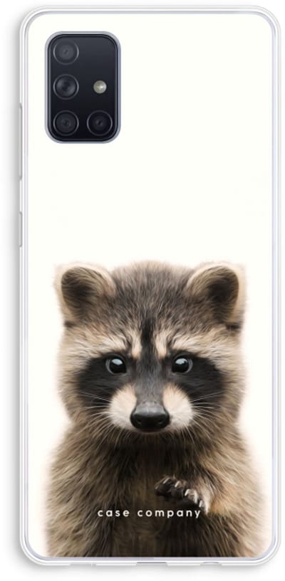 Case Company® - Hoesje geschikt voor Samsung Galaxy A71 hoesje - Rocco - Soft Cover Telefoonhoesje - Bescherming aan alle Kanten en Schermrand