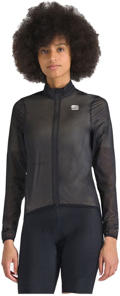 Sportful Aqua Light fietsjas lange mouwen dames BLACK - Vrouwen - maat S