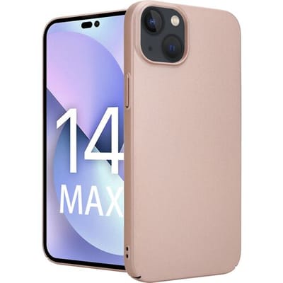 ShieldCase telefoonhoesje geschikt voor Apple iPhone 14 Plus ultra thin case - rosé goud - Dun hoesje - Ultra dunne case - Backcover hoesje - Shockproof dun hoesje