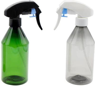 Dailygoods- Spuitfles 300ml - Lege Knijpfles - Herbruikbare Sprayflacon - Plastic Vernevelaar - Trigger Sproeier - Duurzaam Materiaal