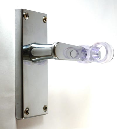 Deur Stopper - Muur Beveiliging - Bescherming tegen Deuren - Zonder Lijm - 2 Stuks - Transparant