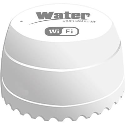 Capteur de fuite d'eau WIFI, détecteur d'intrusion, alerte de débordement de niveau d'eau, alarme Tuya Smart blanc