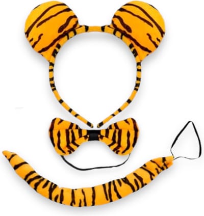 Tijger Verkleedset - 3 Delig voor Ultieme Jungle Avonturen