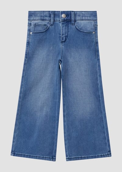 s.Oliver - female - Jeans / Regular Fit / High Rise / Wijde pijpen / Aanpassing binnenwijdte / Zacht & warm