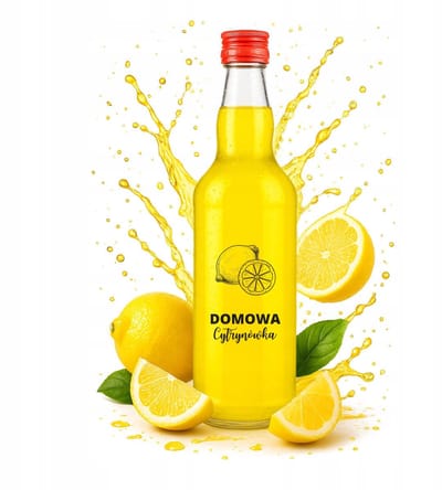 Bimberek Monopol - Decoratieve Fles - 500ml - Glas - Met Nadruk