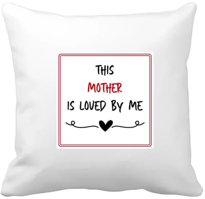Akyol - this mother is loved by me Kussen hoes - Mama - iemand die houdt van zijn moeder - moeder cadeautjes - moederdag - verjaardag - geschenk - kado - 40 bij 40 cm