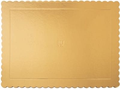 Taartonderlegger Gouden Rechthoekige 40x30 cm - Taartonderzetter - Cake Board - Taartkarton - Cakeboard - Taartkarton