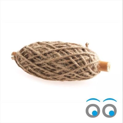 Luxe Jute Koord - 3,5 mm - Flax - Natuur - 50 Meter - 2 Klosjes Van 25 Meter