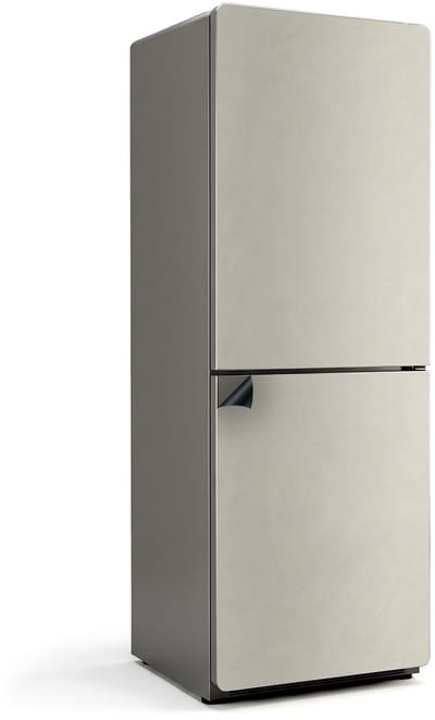 Wallfluent Magnetische Koelkastmat - Lichtbeige Koelkast Magneet Sticker - 70 cm x 190 cm - Lichtbeige Magnetische Koelkastmat - Magnetisch Koelkastaccessoire - Koelkastfront Decoratie Magneet - Herbruikbare Magneetmat Koelkast