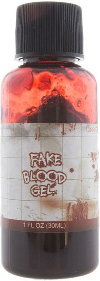 Funny Fashion Halloween nep bloed tube - extra stroperig - 30 ml - wonden maken