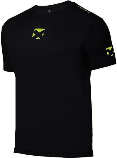 Pacific Futura T-shirt - Heren - Sportshirt - Tennisshirt - Padelshirt - Maat S - Zwart/Lime